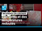 Le mégafeu en Gironde "stabilisé" mais la reprise redoutée • FRANCE 24