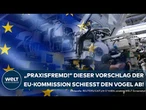 EUROPÄISCHE UNION: E-Mobilität „praxisfremd!“ Dieser Vorschlag der EU-Kommission schiesst Vogel ab!
