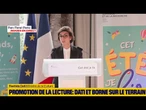 Suivez en direct le lancement par Rachida Dati et Élisabeth Borne de l'opération "cet été, je lis"