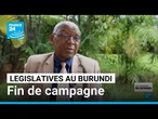 Législatives au Burundi : l'opposant Agathon Rwasa dénonce une "dérive du pouvoir" • FRANCE 24
