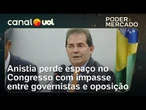Anistia sai de cena com governistas e oposição irredutíveis em relação ao tema no Congresso