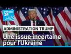 Nouvelle administration Trump : une issue incertaine pour l'Ukraine • FRANCE 24