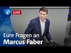 Eure Fragen an Marcus Faber | Bericht aus Berlin Extra