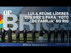 Brics: sem Putin e Xi Jinping, Lula recebe líderes mundiais e faz foto oficial do evento no Rio