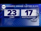Nearly 2 dozen sickened in Legionnaires' disease cluster in New York City