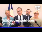 Canicule: écoles, réchauffement climatique, santé... Les annonces des ministres