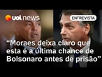 Moraes dá última chance a Bolsonaro: se violar medidas cautelares, será preso | Análise