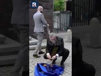 Braun i jego “ciepłe uczucia” do Unii... Flaga UE poszła z dymem