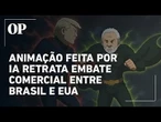 "Lula e os Brics contra o Império das Tarifas": anime põe Trump e Bolsonaro como vilões e viraliza