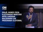 Irajá: Nunes foca eleitorado indeciso após ignorar Bolsonaro em programa eleitoral | CNN ARENA