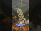 World's tallest rollercoaster IMPLODES