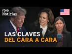 EE.UU.: HARRIS pone a TRUMP a la DEFENSIVA en un TENSO DEBATE lleno de ATAQUES | RTVE Noticias