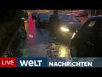 SCHNEE UND EIS: Extreme Glätte in Süddeutschland - Eisregen legt Bayern lahm l WELT Livestream