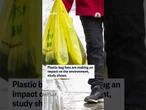Plastic bag fees are making an impact on the environment, study shows