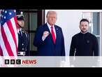 European leaders back Zelensky after Trump clash | BBC News