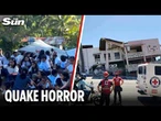 At least 12 killed as monster 7.8 magnitude earthquake strikes Philippines triggering Tsunami alert