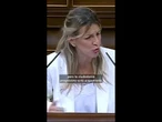 Yolanda Díaz: "Subo aquí en nombre de mi padre, porque no querría jamás que gobernaran las derechas"