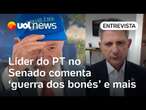 Boné azul é contraponto ao bolsonarismo, diz líder do PT no Senado: 'Sidônio está muito atento'