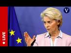 LIVE: Von der Leyen seeks approval from EU lawmakers for another term