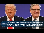 CHEQUERS: Besuch bei Keir Starmer! Donald Trump - "Können es kaum fassen! Das gab es noch nie"
