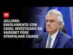 Julliana: Envolvimento com casal investigado da Vaidebet pode atrapalhar Caiado | CNN Arena