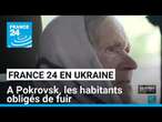 Reportage en Ukraine : à Pokrovsk, les habitants obligés de fuir face à l'avancée des troupes russes