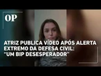 Monica Iozzi reage com humor a alerta extremo da Defesa Civil: “Seremos atacados por um misantropo?”
