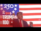 Can Trump own America's 250th birthday?