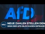 UMFRAGE-KNALL: Mehrheit erwartet Bumerang-Effekt bei AfD-Blockaden! Proteste könnten Partei helfen!