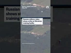 Russian missile attack kills Ukrainian servicemen in training