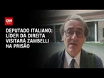 Angelo Bonelli à CNN: Líder da direita italiana visitará Zambelli na prisão | BASTIDORES CNN