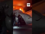 EUA: vítimas de acidente com jato são resgatadas em meio ao fogo