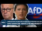 AFD: „Eine Ohrfeige für den Wähler!“ – Wagenknecht ledert bei WELT heftig gegen die Brandmauer!