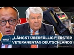 DEUTSCHLANDS ERSTER VETERANENTAG! Friedrich Merz: „Dank, Anerkennung und Respekt“