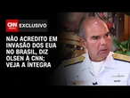 Relação Brasil-EUA: Comandante da Marinha diz à CNN não acreditar em invasão americana no país