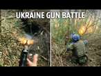 Ukrainian Call of Duty-style video shows fierce gun battles as soldiers storm Russian positions