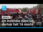 Kenya : incendie meurtrier dans le doirtoir d'une école pour fille • FRANCE 24