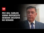 Carlos Viana fala à CNN sobre escala 6x1 e caso Master; veja íntegra | LIVE CNN