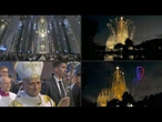 Papa abençoa torre mais alta da Sagrada Família, em Barcelona, após missa majestosa | AFP