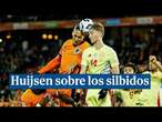 Dean Huijsen sobre los silbidos durante su debut en la selección