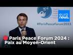 EN DIRECT | Forum de Paris sur la Paix 2024 : Table ronde sur le Moyen-Orient | euronews