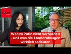 Klemens Fischer: Warum Putin nicht verhandelt – und was die Atomdrohungen wirklich bedeuten