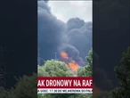 Ukraiński atak na Moskwę: Płonie kluczowa rafineria po zmasowanym nalocie dronów blisko Kremla