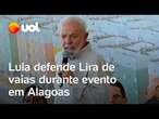 Lula sai em defesa de Lira após vaias e pede respeito: 'Incomoda muito; é um ato institucional'