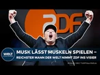 "MENSCHENJAGD"-AUFRUF: Elon Musk schlägt zurück ‒ ZDF wegen Belfast-Bericht massiv unter Beschuss