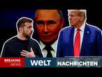 PUTINS KRIEG: Selenskyj überrascht im TV! Ein Satz über Donald Trump lässt aufhorchen! | LIVESTREAM