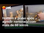 Homem é preso por tentativa de feminicídio após socar namorada mais de 60 vezes em Natal