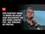 "A minha relação com Bolsonaro vai ser como sempre foi", diz Tarcísio de Freitas | BASTIDORES CNN