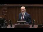 Macierewicz: ilość kłamstw, które tu przedstawiliście jest nieprawdopodobna!