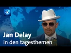 Jan Delay zu Besuch im tagesthemen-Studio